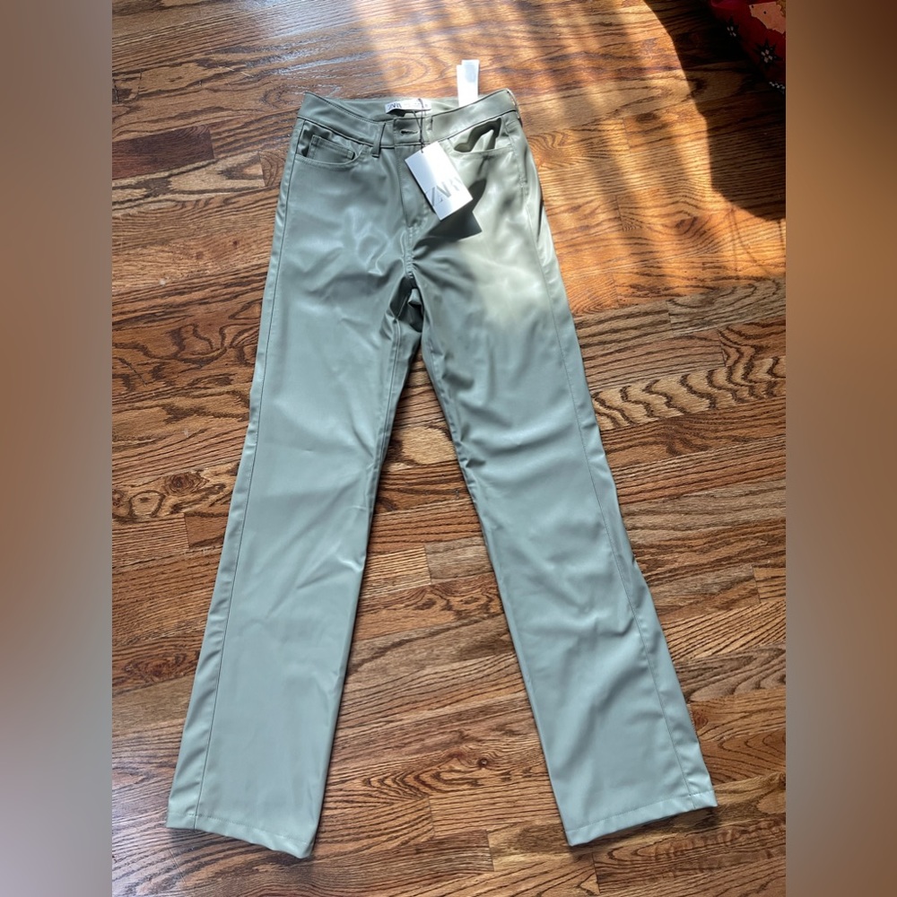 Zara Leather Pants